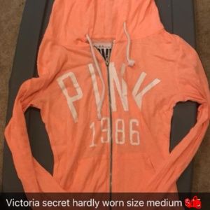 Orange Victoria Secret Jacket